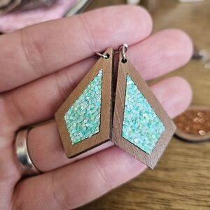 Jamielizabeth Pastel Mint Green Earrings